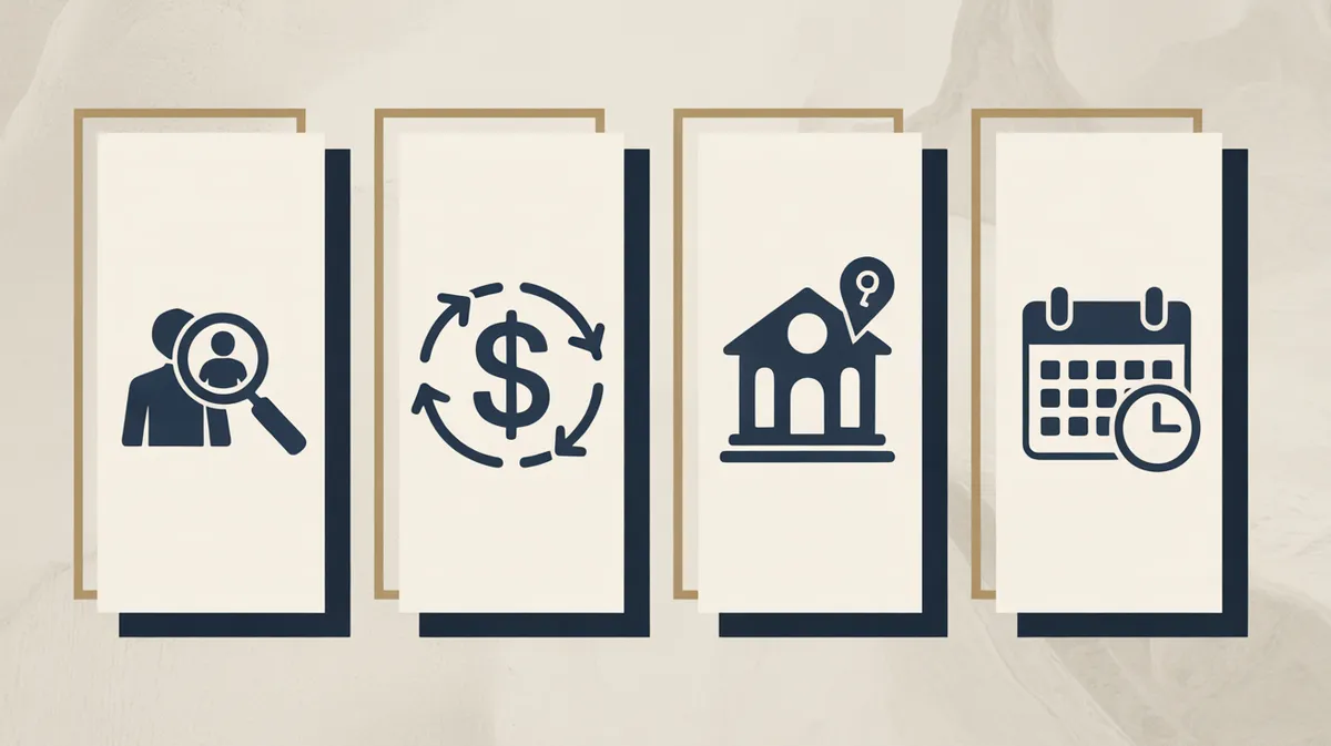 Four key items to check on a debt collection lawsuit summons: plaintiff identity, amount claimed, court jurisdiction, and response deadline